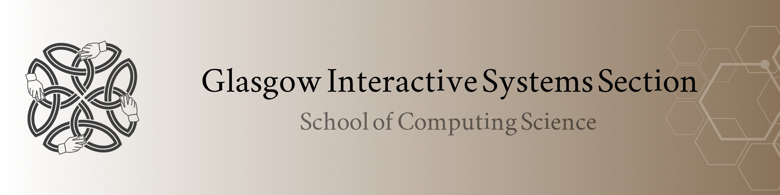Glasgow Interactive Systems Section, School of Computing Science